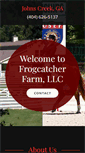 Mobile Screenshot of frogcatcherfarm.com